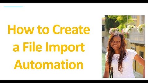 Import file automation in Salesforce Marketing Cloud