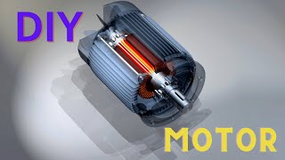 Diy Motor | Build A Simple Electric Motor | Electronic Ideas
