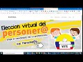 Personero Escolar : Aprenda como hacer las elecciones POR CELULAR  Super fácil VIDEO 1