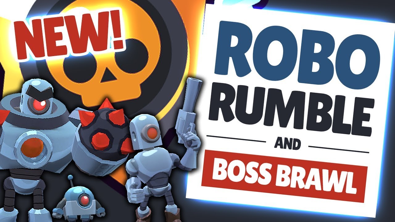 Brawl Stars New Boss Brawl Robo Rumble They Are Epic Youtube - boss brawl stars robot