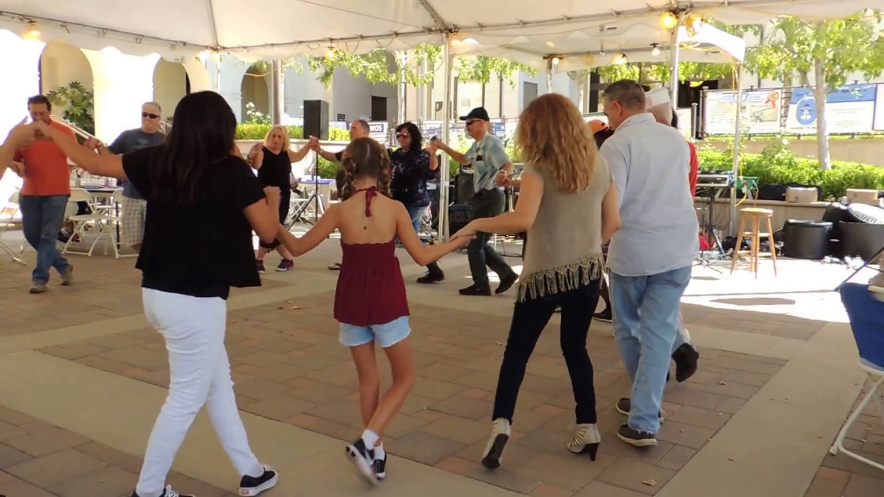 Temecula Greek Fest, 2017 Greek Folk Dancing Lessons!! YouTube
