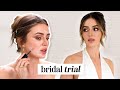 Effortless bridal makeup look 