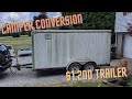 Off Grid Cargo Trailer/Camper Conversion Budget Build Pt. 1