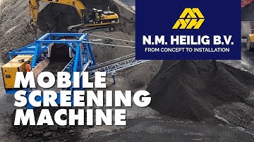 Mobile screening machine | N.M. Heilig