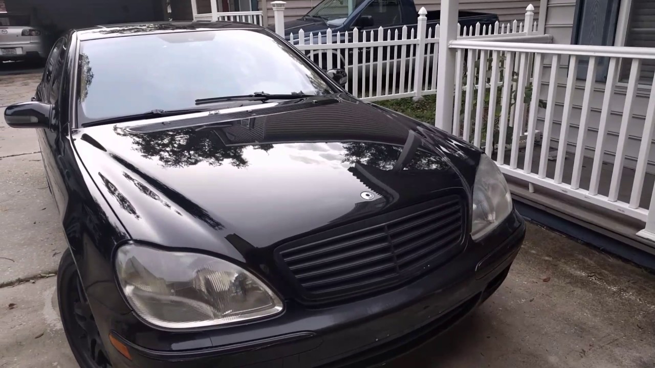 01 Mercedes S500 Project Car Mod Update Blackout Youtube