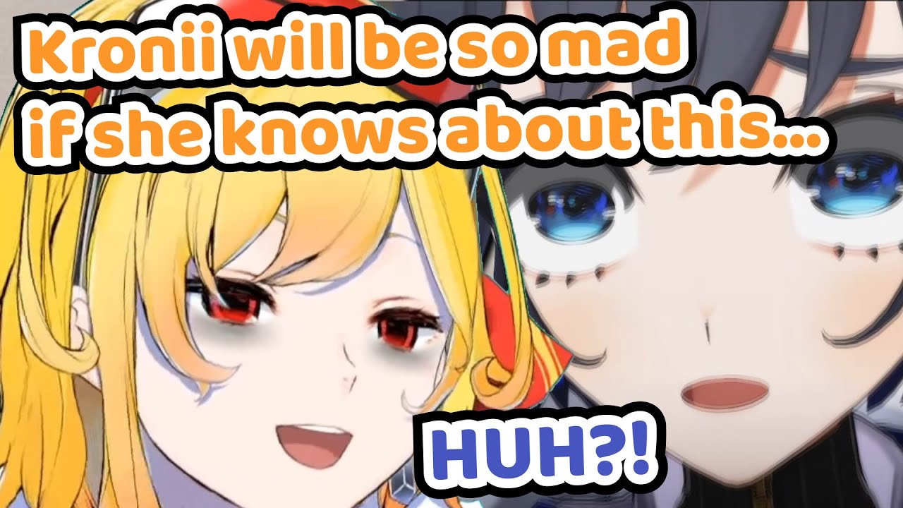 Kaela Does NOT Want Kronii to Find Out About This...