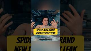 Spider-Man Brand New Day opening scene Script LEAKED 😱👆#shorts