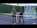 Help, they're hitting at me! - Tennis Strategy and Tactics