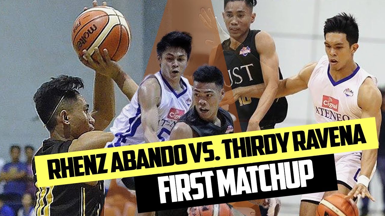 Rhenz Abando vs Thirdy Ravena Full Game Highlights//FIRST DUEL!//ADMU vs UST  Full Game Highlights/