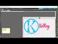 Inlaying words using the Knockout method with Silhouette Studio and Glowforge