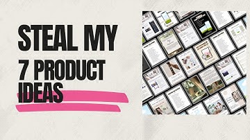 7 Digital Products You Can Create in ONE Day Using Done For You Templates!