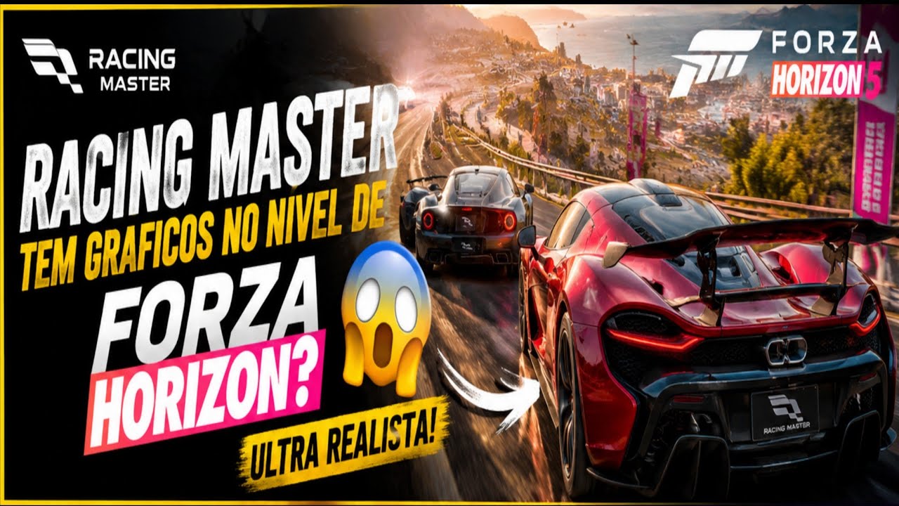 Racing Master tem gráficos no nível de Forza Horizon? 😱 Ultra Realista!