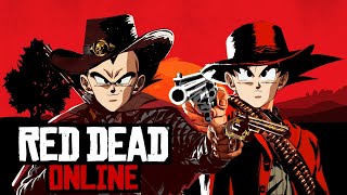 Goku and Vegeta Play Red Dead Online