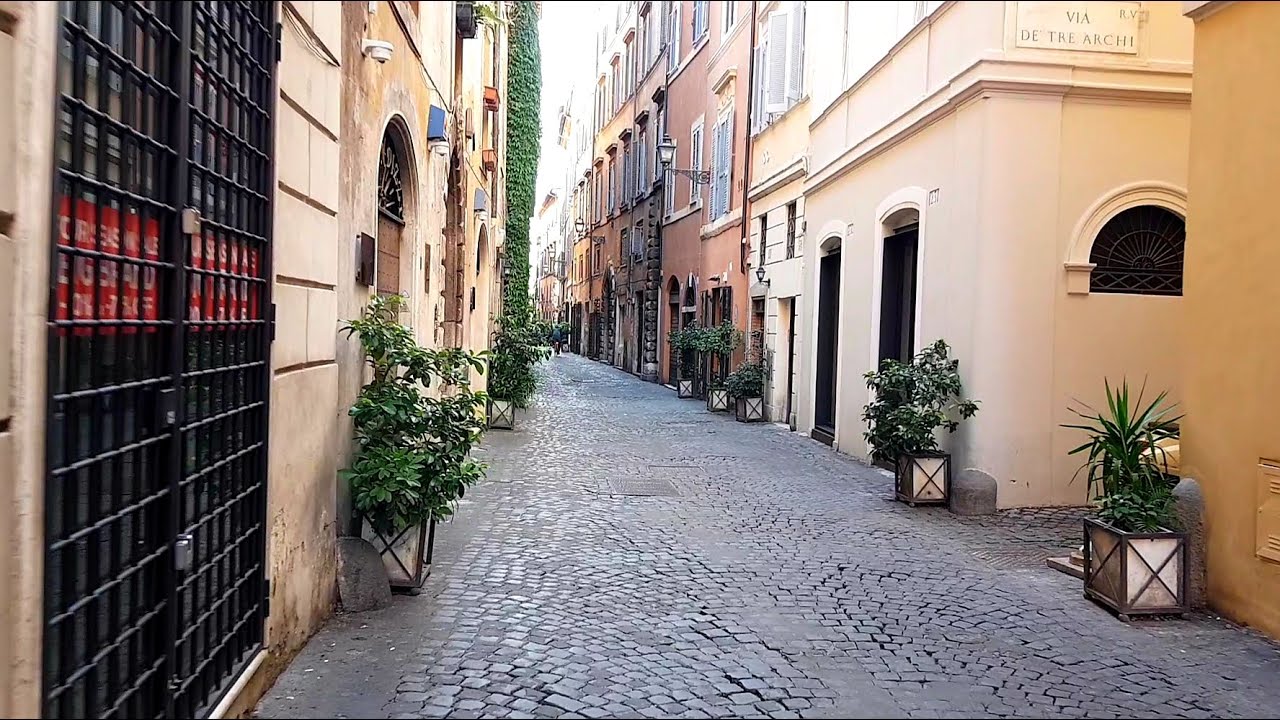 ROME FOR ALL - VIA DEI CORONARI (AMBIENT SOUND).