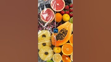 Transparent Plastic Effect in Photoshop! ✨ #shorts