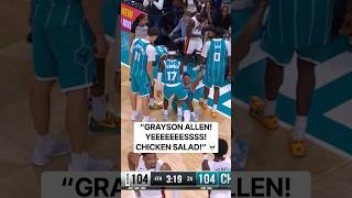 Hornets announcer was HYPE 😭