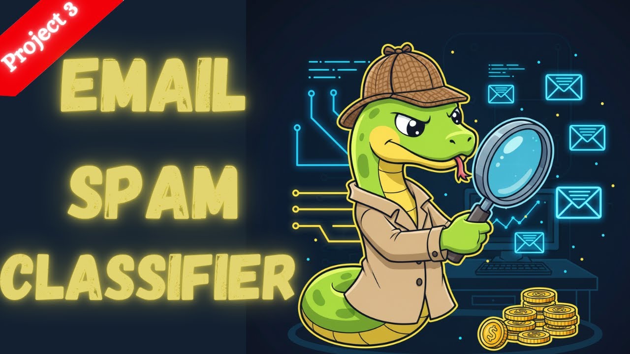 Project 3: Create Email Spam Detector Under 3 Minutes (Complete Python)