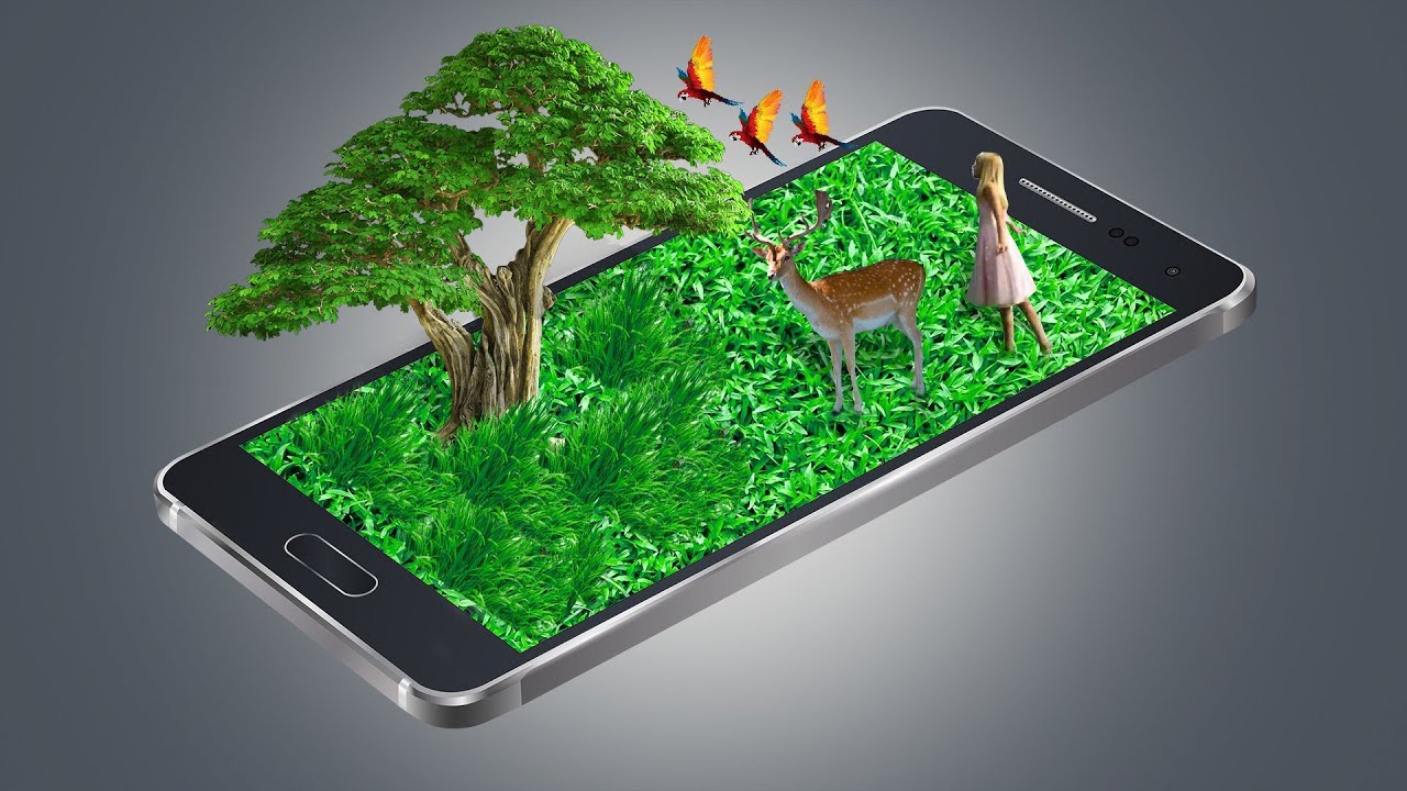 Smart Phone Photo Manipulation Effect in Photoshop CC by MR DESIGN BD