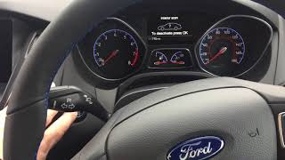 Focus RS fitted with the Autowatch Ghost Immobiliser