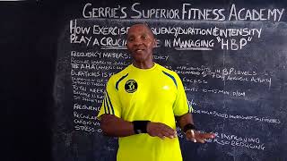 Exercise: Frequency, Duration and Intensity