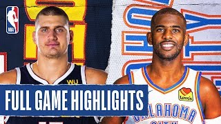 NUGGETS at THUNDER | FULL GAME HIGHLIGHTS | February 21, 2020