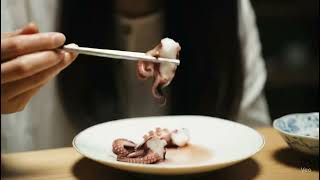 Asmr Baby Octopus Mukbang Intense Chewy & Juicy Eating Sounds