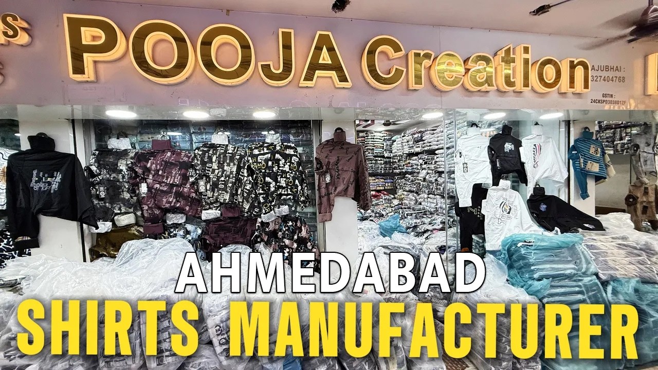 Ahmedabad Shirts Manufacturer / pooja creation / Jeans wholesaler / Wholesale Market Ahmedabad