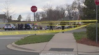 Search underway for suspect after shooting and car crash