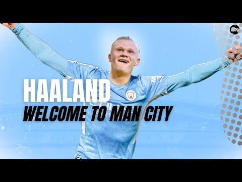 Erling Haaland Welcome To Manchester City Crazy Skills Goals 