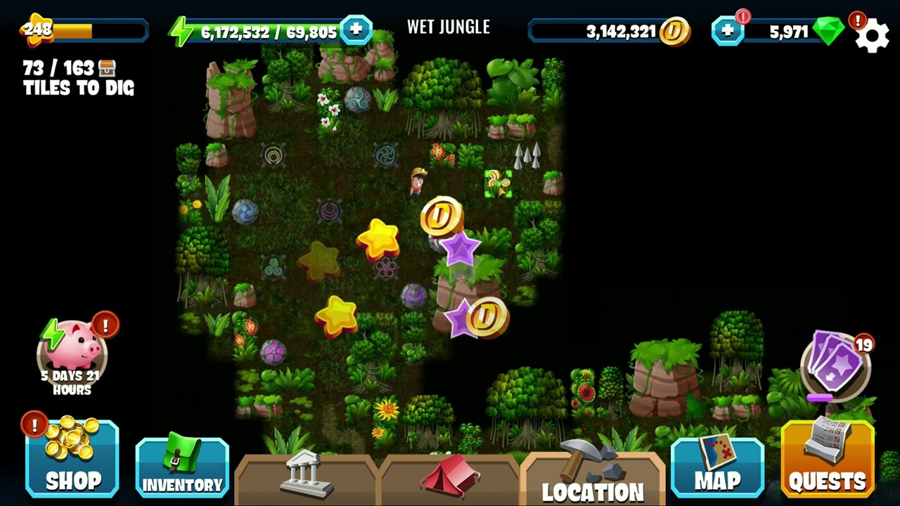 Wet Jungle | Star Struck #9 | Diggy's Adventure