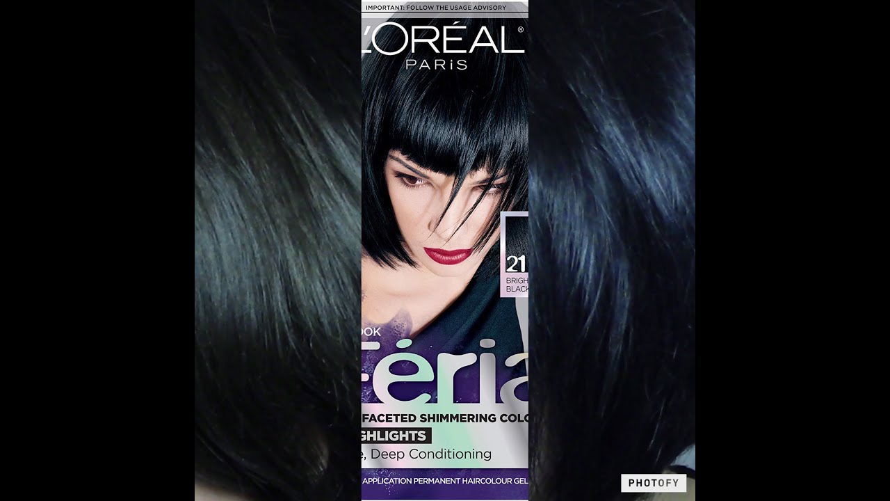 1. L'Oreal Paris Feria Permanent Hair Color, 21 Starry Night - wide 5