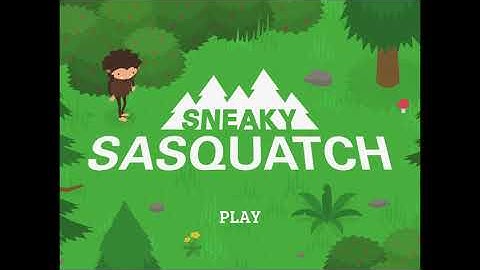 Apple Arcade (Sneaky SASQUATCH) : Walkthrough Gameplay (No Commentary)