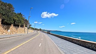 30 minute Sunshine Coast Road Indoor Cycling Workout Spain 4K Video