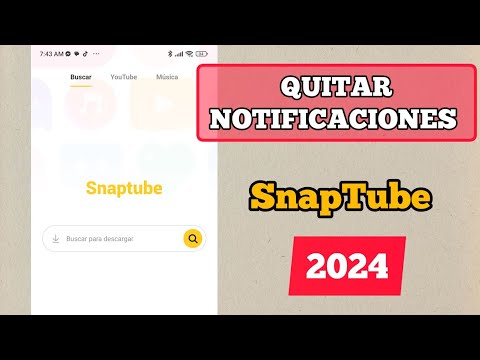 Cómo quitar notificaciones de SnapTube 2024