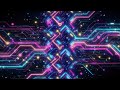 Neon Circuit Network Loop 4Kc