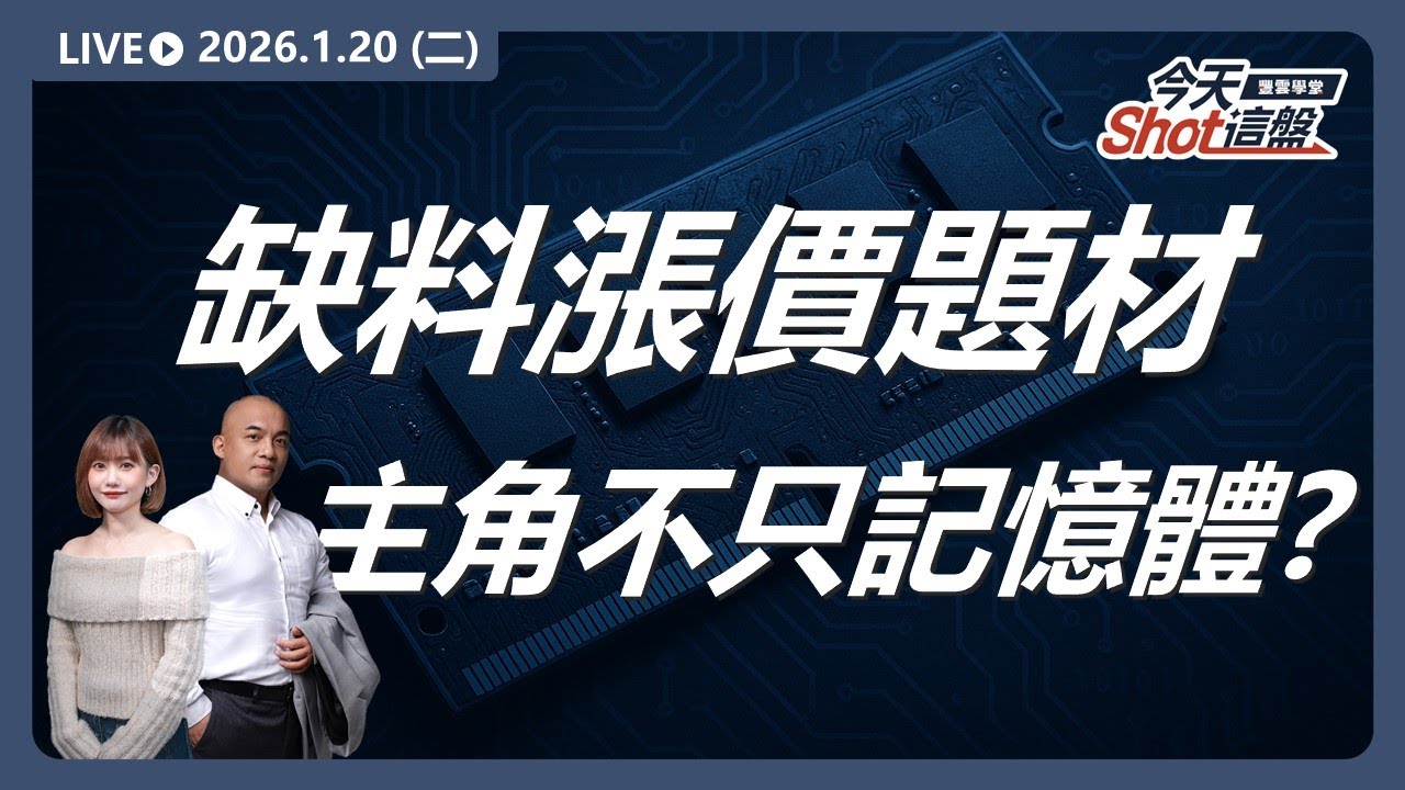缺料＋漲價雙題材！主角不只記憶體 ? 富喬漲停給答案?