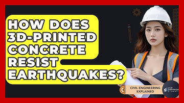 How Does 3D-printed Concrete Resist Earthquakes? - Civil Engineering Explained