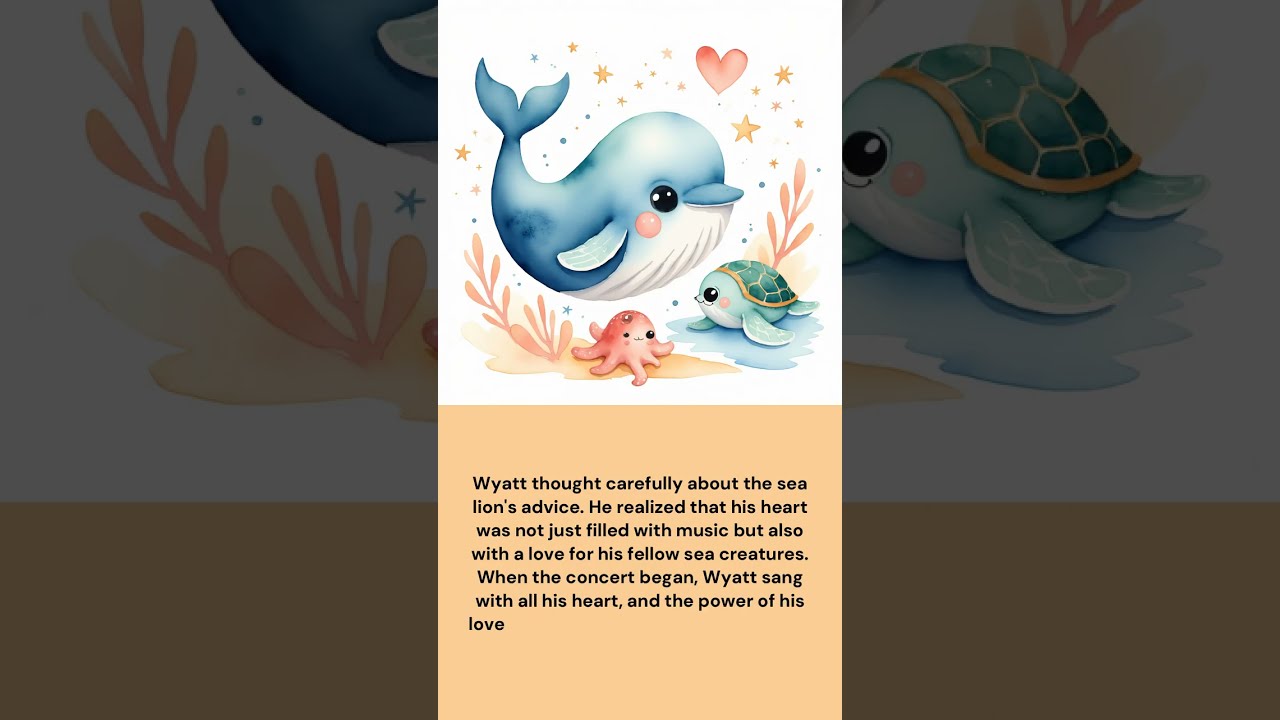 Волшебный океанический концерт Уайетта-кита! — «Кит из сказки»