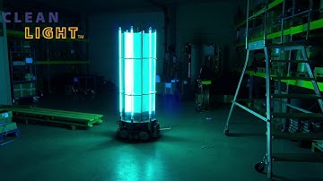 CleanLight UV disinfection robot - Promo