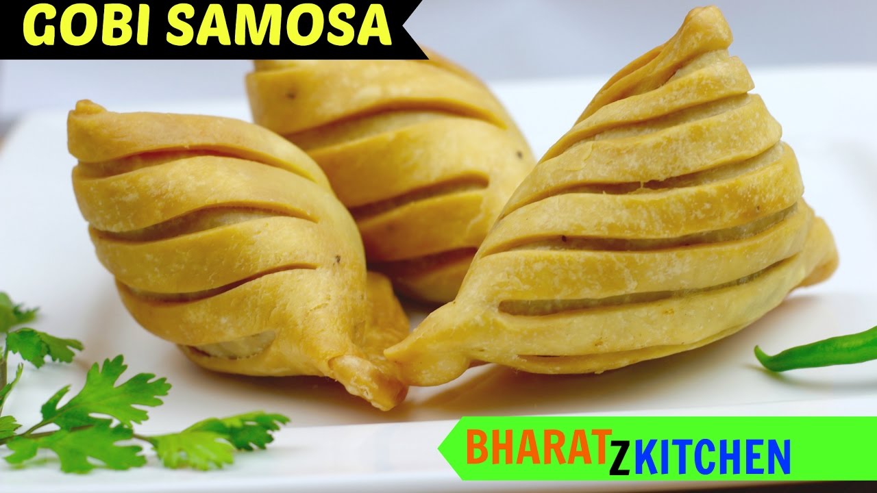 Samosa Recipe | Gobi samosa with layers | Haldirams style samosa | chatpata cauliflower/gobi samosa | bharatzkitchen