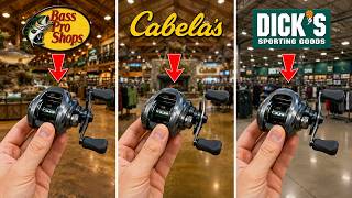 We Tested The Same Fishing Reel From Bass Pro Shops, Cabela's, and Dick's — One Clear Winner!