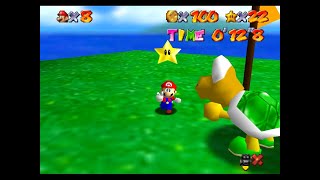 SM64 [TAS] - BOB 100 coins + Footrace with Koopa the Quick (1'20"80)