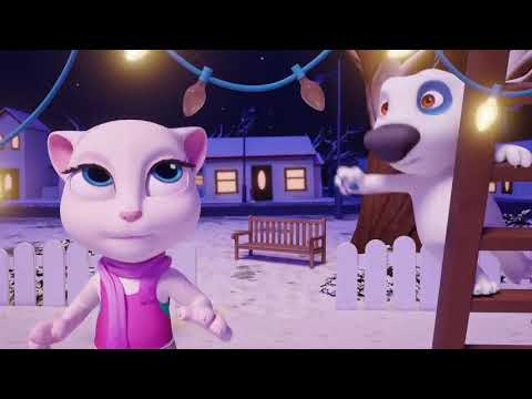 Türkiye Talking Tom'um Yılbaşı gece evini düzenliyor