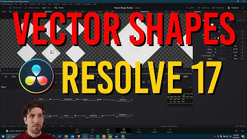 NEW Vector Shape Nodes Explained for DaVinci Resolve 17