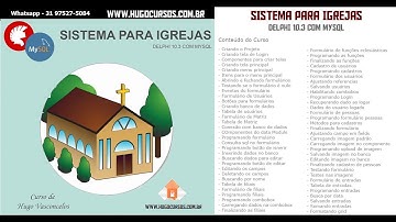 Sistema para igrejas - Aula 08  - Abrindo e fechando formulários