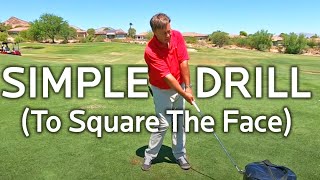 CONSISTENTLY SQUARE THE CLUBFACE with this SIMPLE DRILL