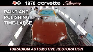 1970 Chevrolet Corvette Stingray Paint and Polish Time-lapse by Paradigm Auto Restoration 844 views 5 years ago 2 minutes, 14 seconds