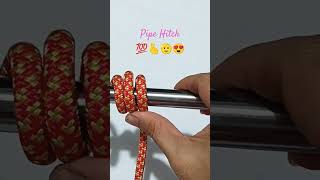 Pipe hitch @Rope2xgee #shortsvideo #tipsandtricks #rescue #knottying #rope#knotsrope
