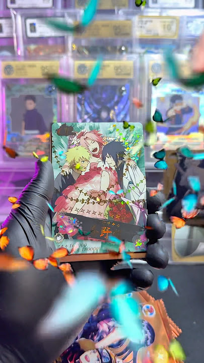 🍥 Naruto pack opening 468 #naruto #narutocards #shorts