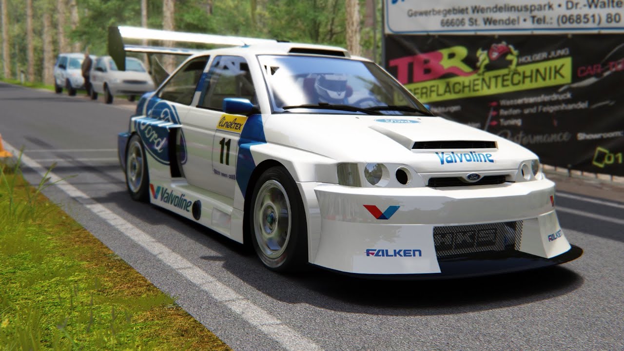 Assetto Corsa - Ford Escort Cosworth Hillclimb - YouTube